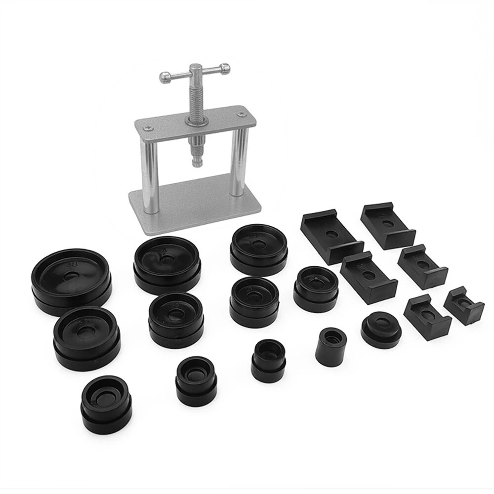 (image for) 18pcs Professional Watch Press Set Watch Back for CASE Closing Tool & Fitting Dies Watch Repairing Tool Die Kit for Watchmaker