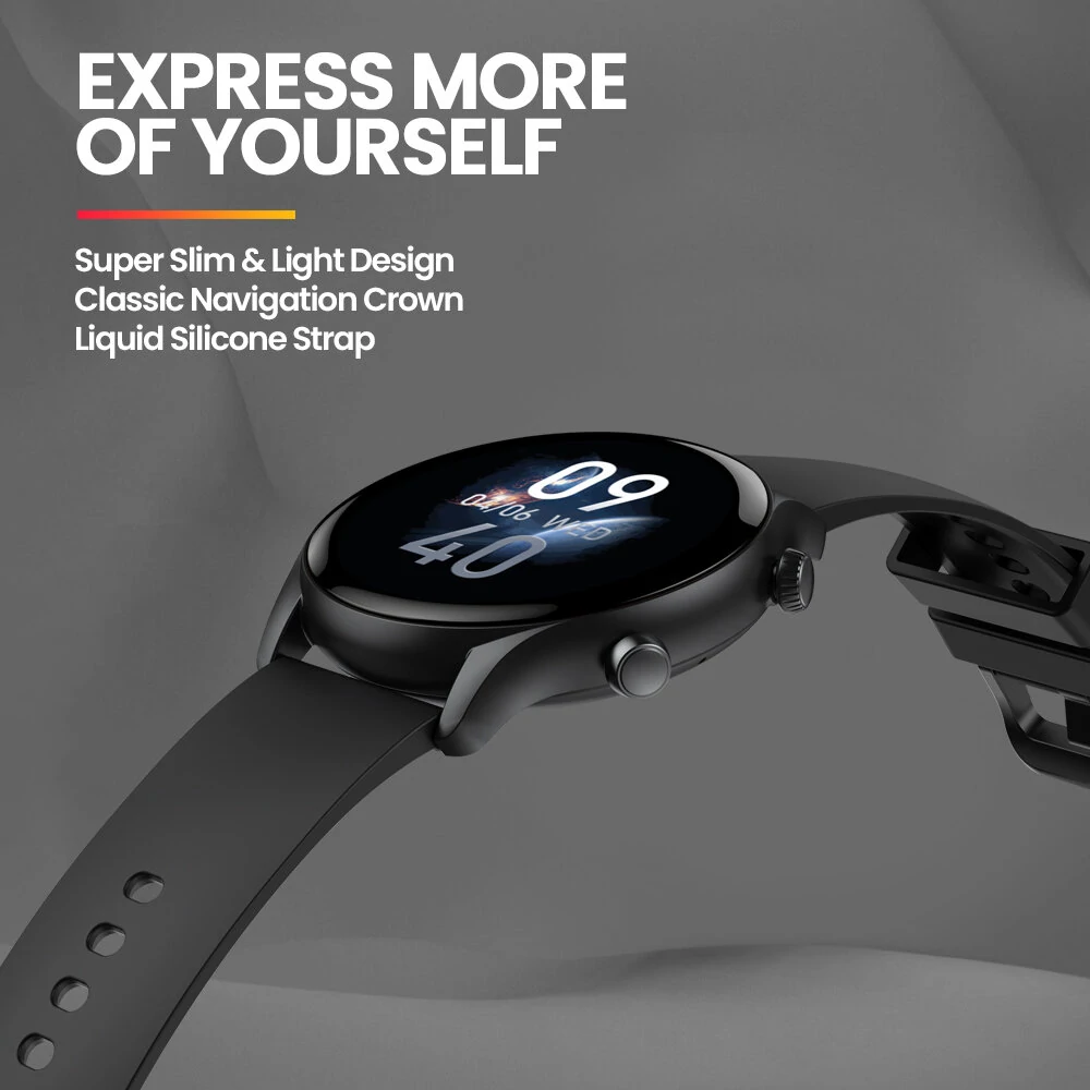 (image for) [2024 World Premiere]New Zeblaze Btalk 3 Plus 1.39 inch Large HD Color Display Fitness Tracking HiFi bluetooth Phone Calls Health and Fitness Tracking Smart Watch