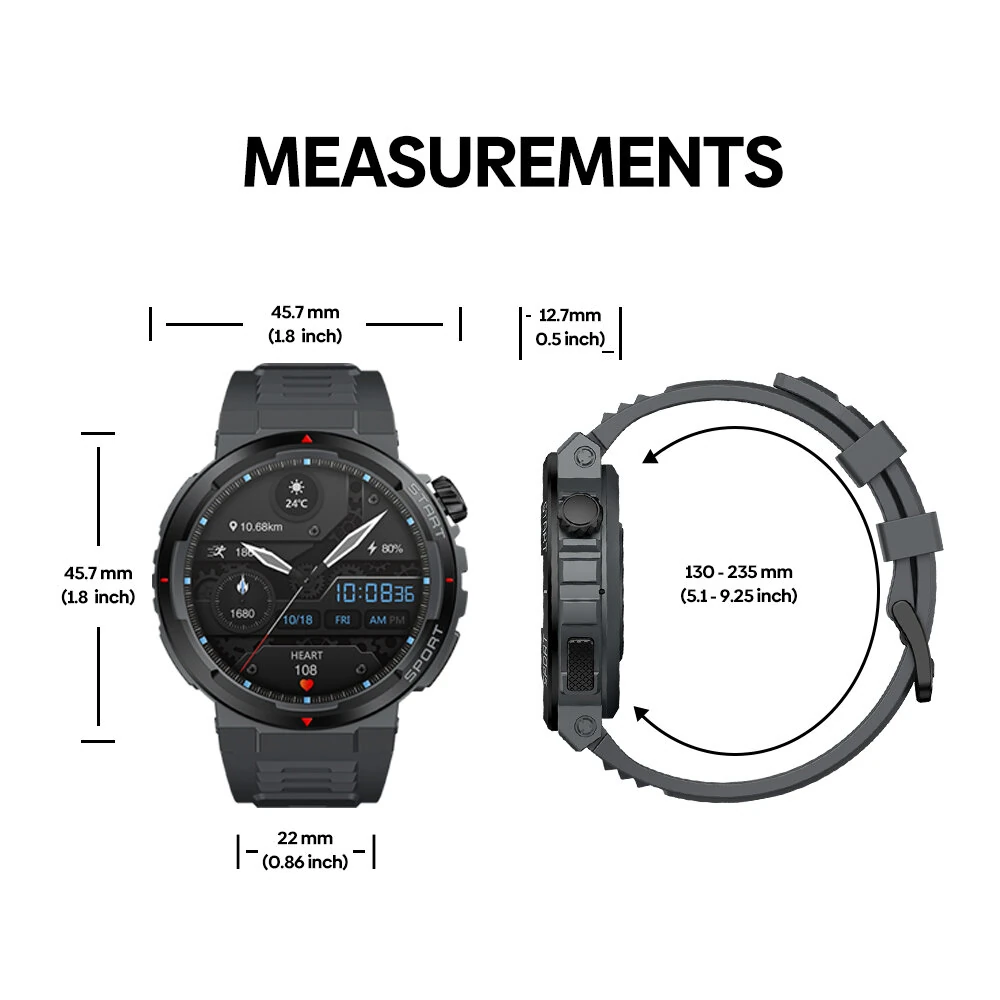 (image for) [2024 World Premiere]Zeblaze Ares 3 Plus 1.43 inch AMOLED Stainless Steel Navigation Crown IP68 Waterproof Realtek8773 Voice Calling 100+ Sport Modes 24H Health Monitor SpO2 Smart Watch