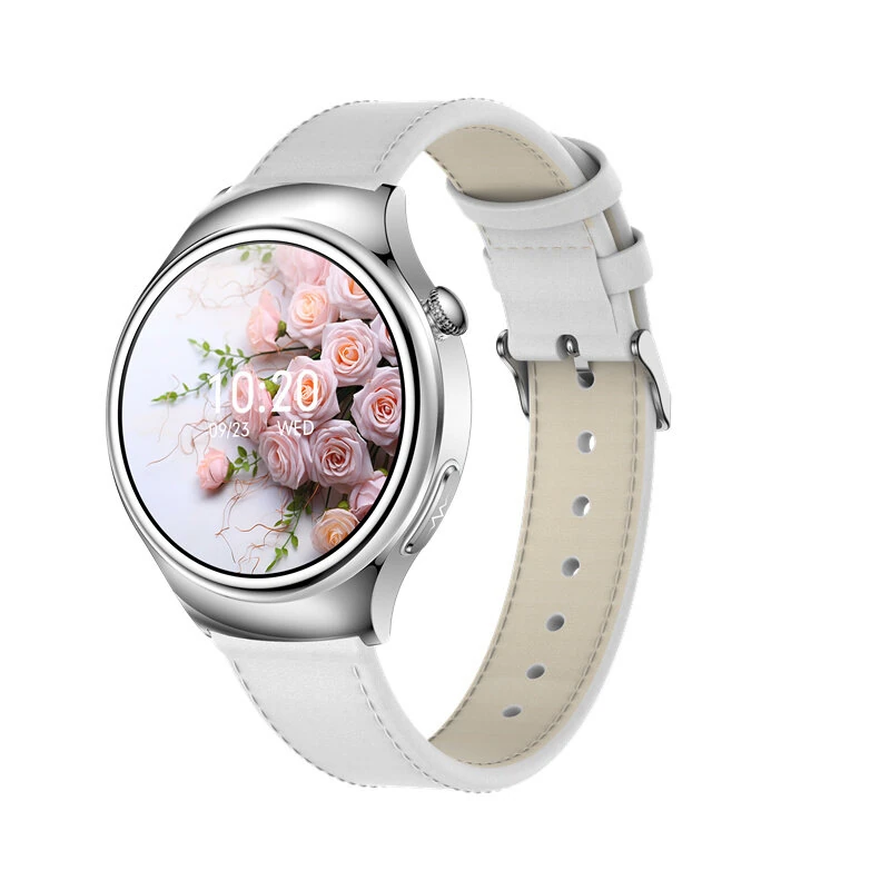 (image for) ET390 1.27inch HD Screen Female-Customization Women's Health ECG AI Medical Diagnosis bluetooth Call Heart Rate Blood Pressure Blood Oxygen Monitor Sleep Monitoring Non-invasive Blood Glucose