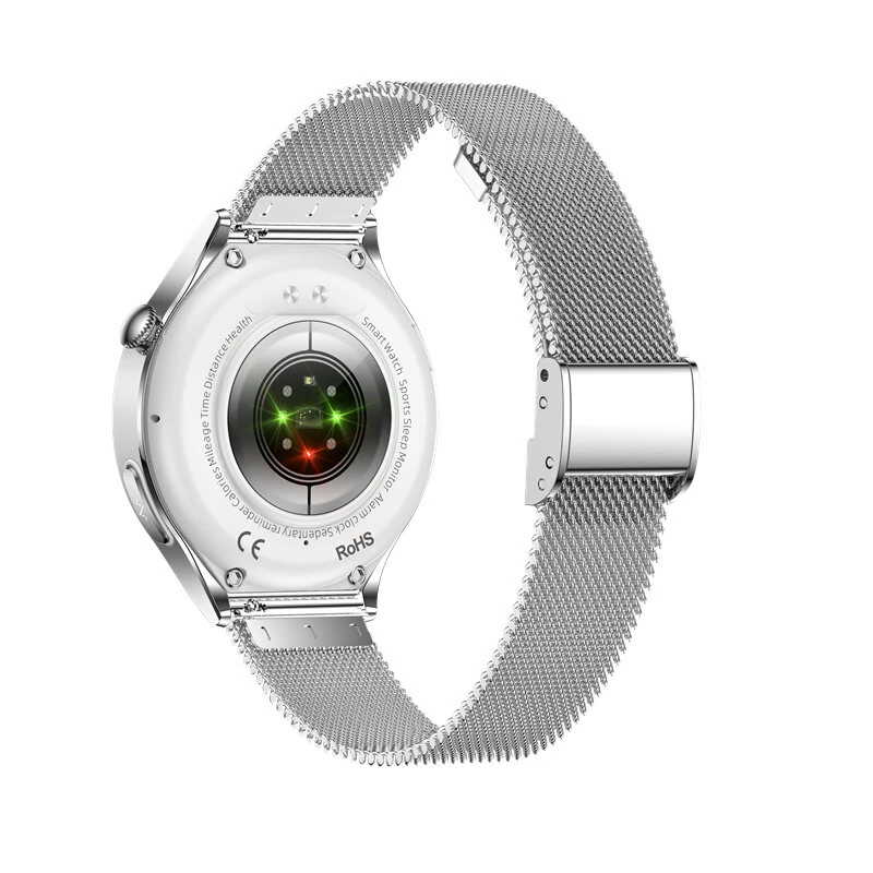 (image for) ET390 1.27inch HD Screen Female-Customization Women's Health ECG AI Medical Diagnosis bluetooth Call Heart Rate Blood Pressure Blood Oxygen Monitor Sleep Monitoring Non-invasive Blood Glucose