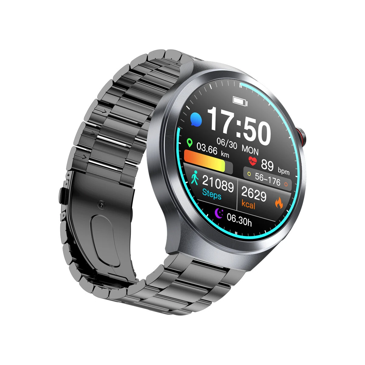 (image for) ET475 1.73-inch AMOLED Display ECG Micro Examination NFC Alipay AI Diagnosis bluetooth Call Heart Rate Blood Pressure Blood Oxygen Monitor Sleep Monitoring Non-invasive Blood Glucose Measurem