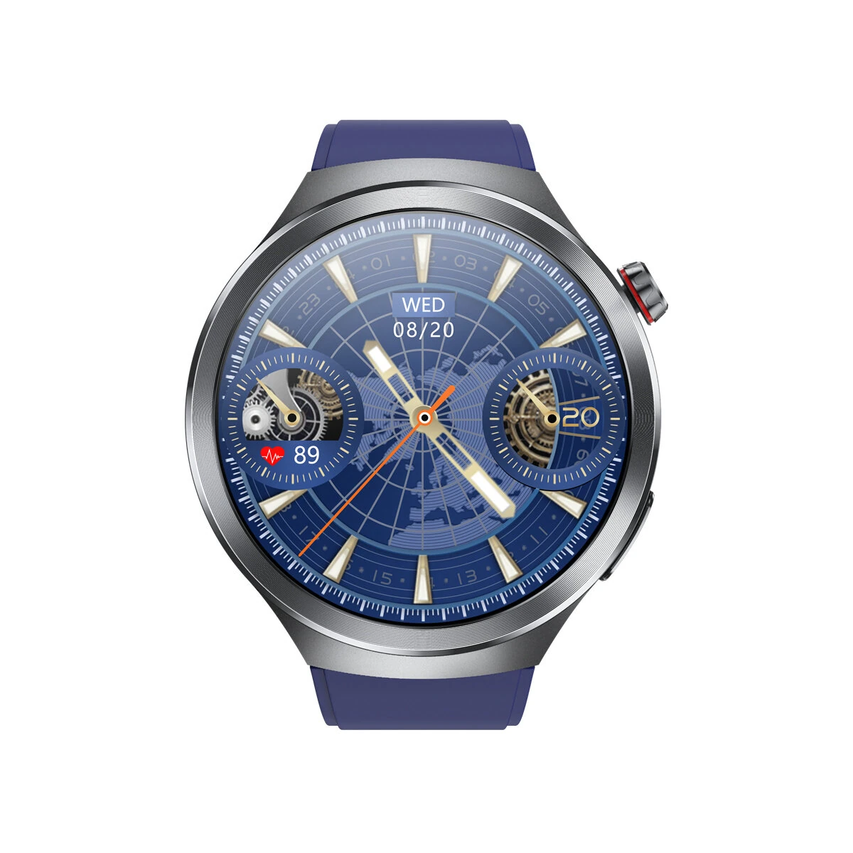 (image for) ET475 1.73-inch AMOLED Display ECG Micro Examination NFC Alipay AI Diagnosis bluetooth Call Heart Rate Blood Pressure Blood Oxygen Monitor Sleep Monitoring Non-invasive Blood Glucose Measurem
