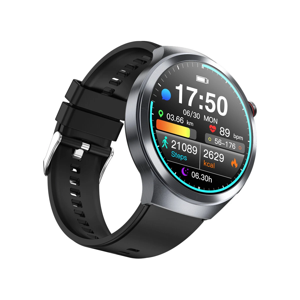 (image for) ET475 1.73-inch AMOLED Display ECG Micro Examination NFC Alipay AI Diagnosis bluetooth Call Heart Rate Blood Pressure Blood Oxygen Monitor Sleep Monitoring Non-invasive Blood Glucose Measurem