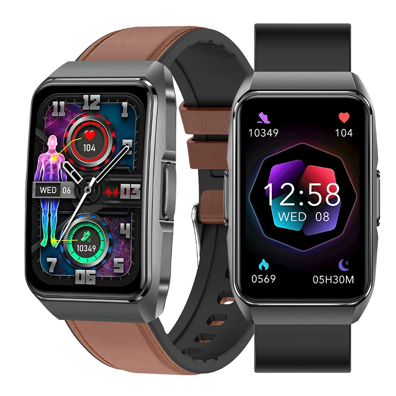 (image for) ET650 1.57inch HD Screen ECG HRV Lorenz Analysis Micro-physical Examination Heart Rate Blood Pressure Blood Composition SpO2 Monitor Sleep Monitoring Non-invasive Blood Glucose Measurement SO