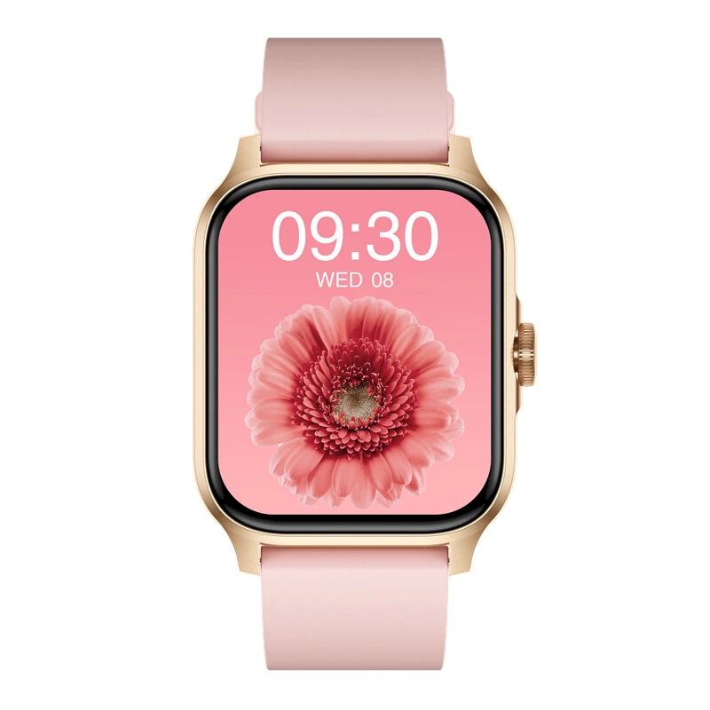 (image for) QX15 1.85inch HD Screen HiFi Music Voice Assistant bluetooth Call Heart Rate Blood Pressure Blood Oxygen Monitor Sleep Monitoring Women's Health Multi-sport Modes Music Playback IP68 Waterpro