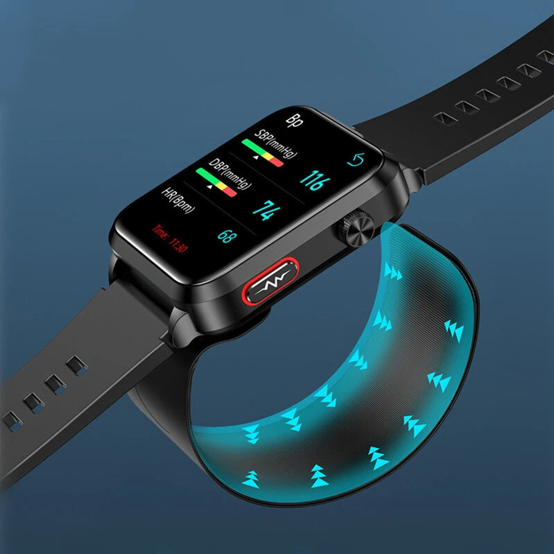 (image for) S11 1.92 inch HD Screen Air pump+Airbag Detachable Smart Band ECG Blood Glucose Blood Lipid Measurement AI Medical Diagnosis Heart Rate Blood Pressure Blood Oxygen Monitor Sleep Monitoring Mu