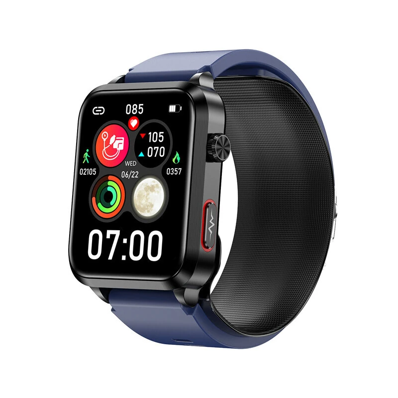 (image for) S11 1.92 inch HD Screen Air pump+Airbag Detachable Smart Band ECG Blood Glucose Blood Lipid Measurement AI Medical Diagnosis Heart Rate Blood Pressure Blood Oxygen Monitor Sleep Monitoring Mu