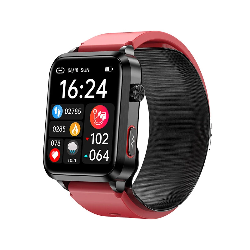 (image for) S11 1.92 inch HD Screen Air pump+Airbag Detachable Smart Band ECG Blood Glucose Blood Lipid Measurement AI Medical Diagnosis Heart Rate Blood Pressure Blood Oxygen Monitor Sleep Monitoring Mu
