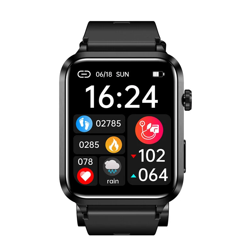 (image for) S11 1.92 inch HD Screen Air pump+Airbag Detachable Smart Band ECG Blood Glucose Blood Lipid Measurement AI Medical Diagnosis Heart Rate Blood Pressure Blood Oxygen Monitor Sleep Monitoring Mu