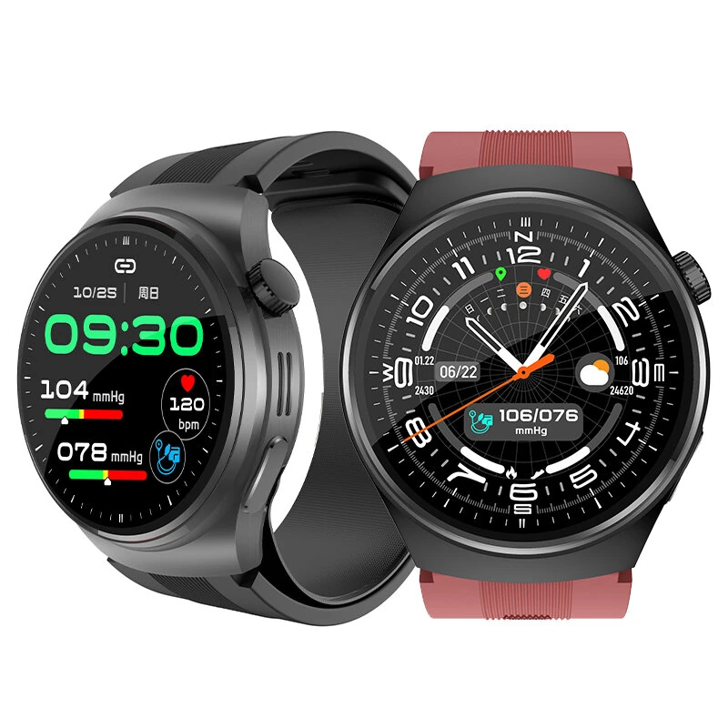(image for) S28 1.39inch HD Screen Air Pump Airbag Type NFC bluetooth Call Heart Rate Blood Pressure Blood Glucose SpO2 Monitor Sleep Monitoring Uric Acid Lipid Function Breathing Exercise SOS Emergency 