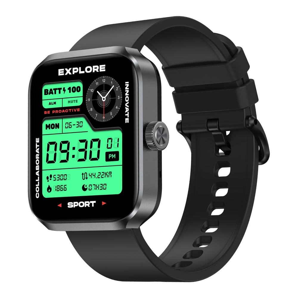 (image for) [World Premiere]Zeblaze Beyond 3 Plus Built-in GPS & Route Import 1.78 inch AMOLED 3 ATM Swimming Stainless Steel Navigation Crown Lightweight Heatlh Monitoring Smart Watch