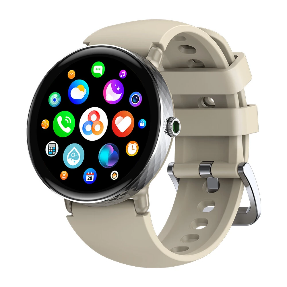 (image for) [World Premiere]Zeblaze Lily 2 1.2inch AMOLED Double Straps bluetooth Call Heart Rate Blood Pressure Blood Oxygen Monitor Sleep Monitoring Breathe Training Women's Health Multi-sport Modes IP
