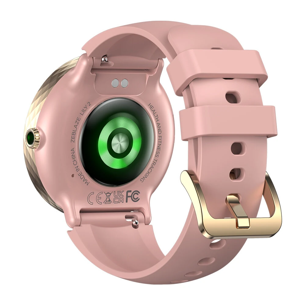 (image for) [World Premiere]Zeblaze Lily 2 1.2inch AMOLED Double Straps bluetooth Call Heart Rate Blood Pressure Blood Oxygen Monitor Sleep Monitoring Breathe Training Women's Health Multi-sport Modes IP