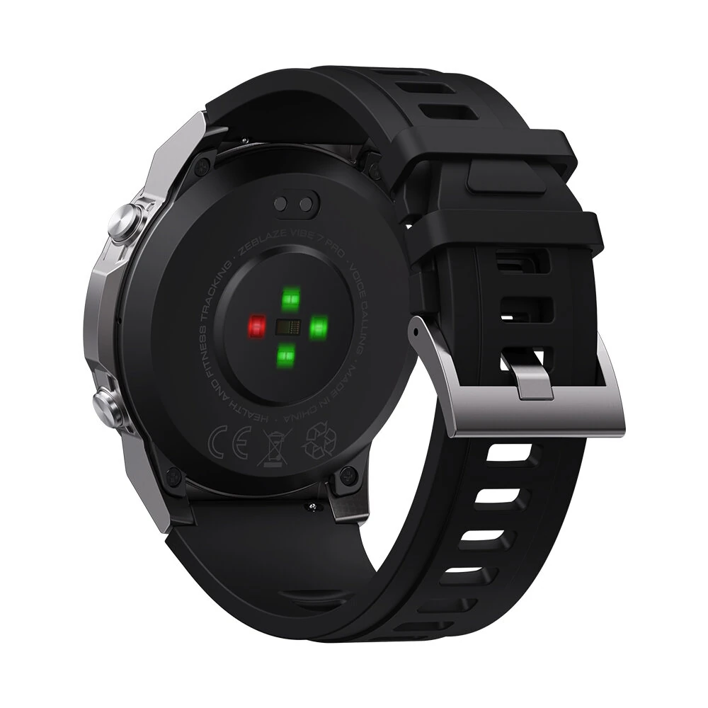 (image for) Zeblaze Vibe 7 Pro 1.43 inch AMOLED Display 3ATM&IP69K Waterproof bluetooth Call Heart Rate Blood Oxygen Monitor Sleep Monitoring Breathe Training Women's Health Multi-sport Modes Music Playb